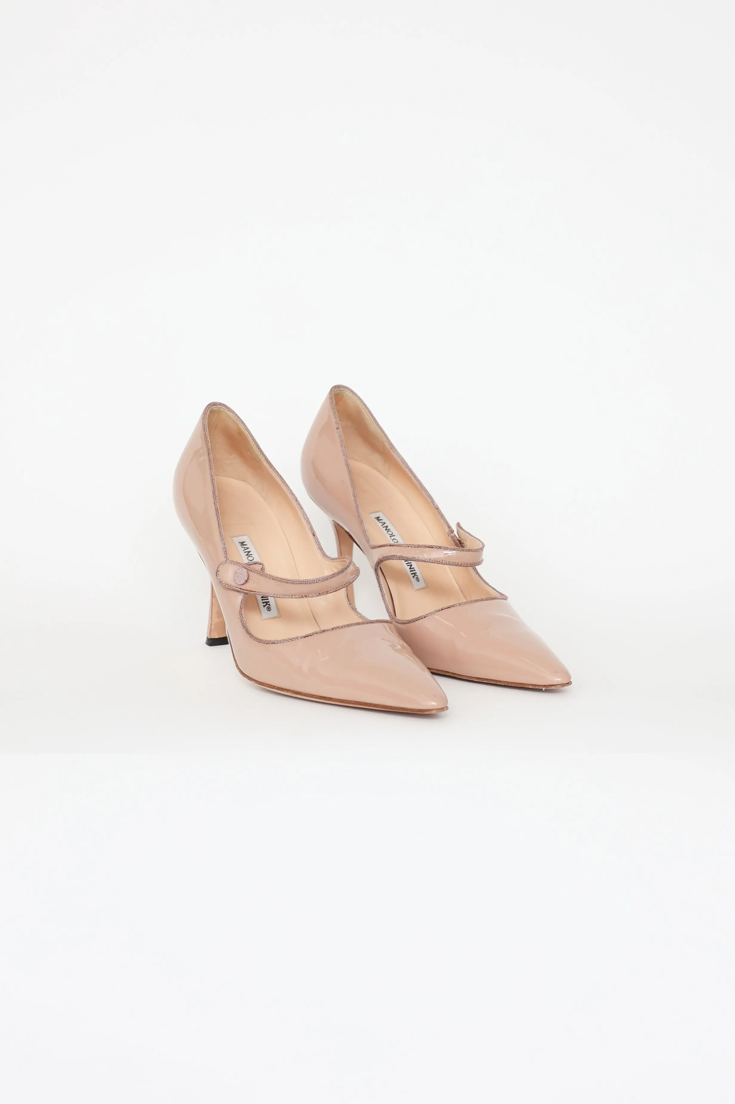 Beige Camparinew Pumps