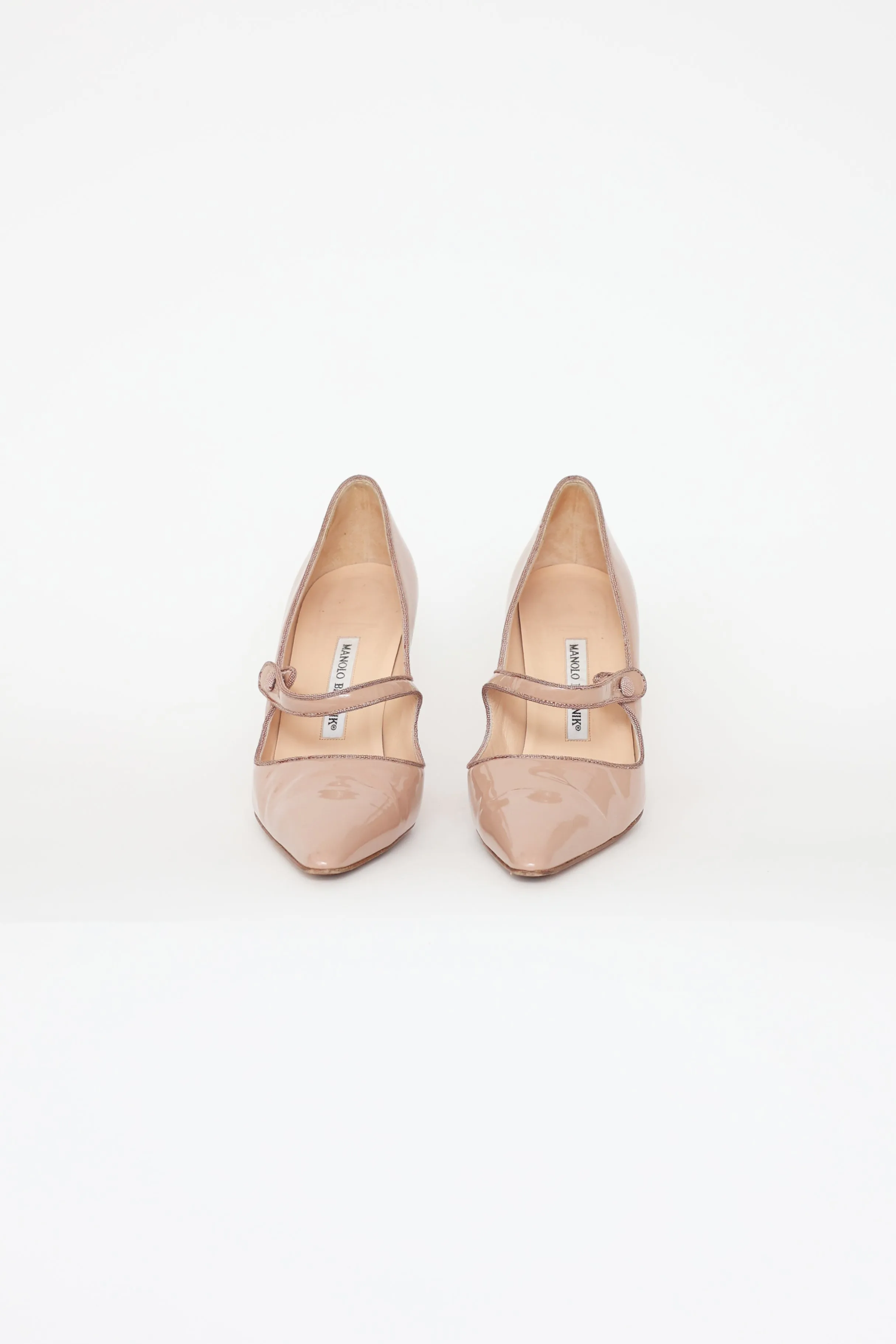 Beige Camparinew Pumps