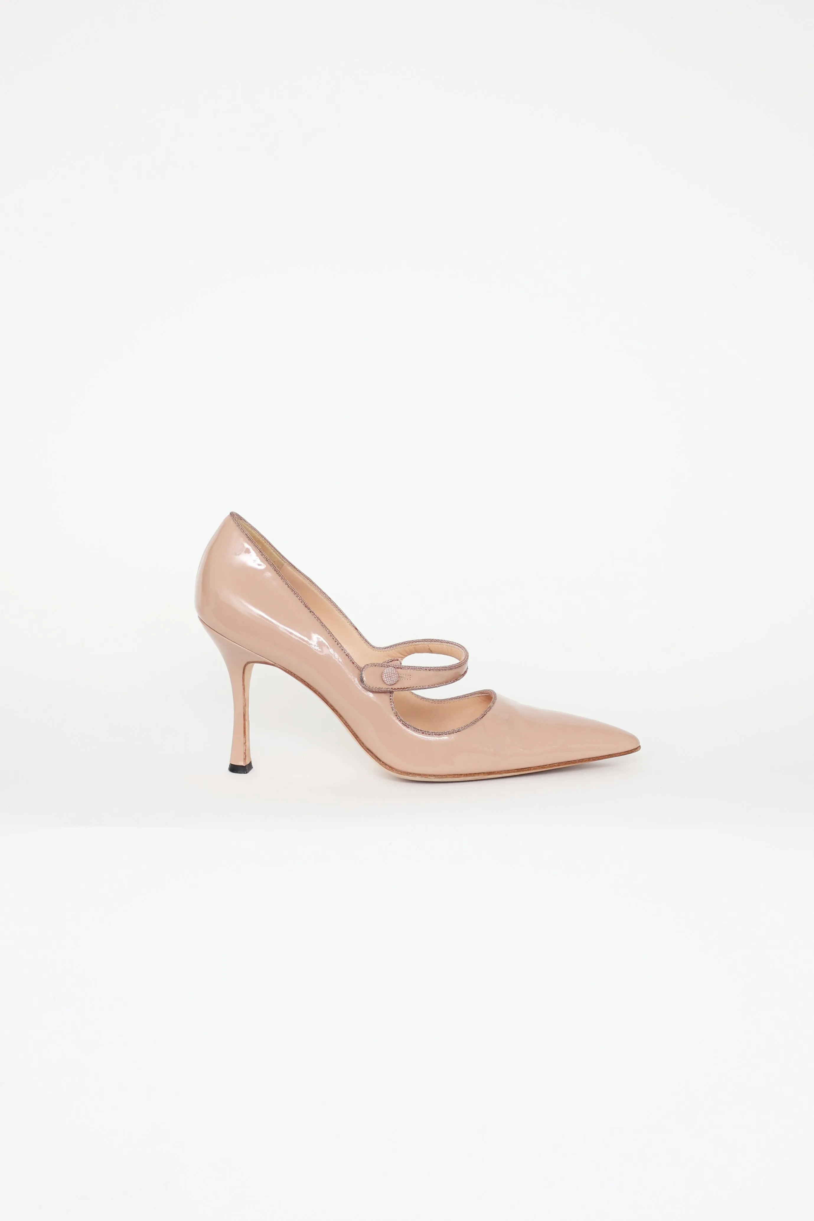 Beige Camparinew Pumps