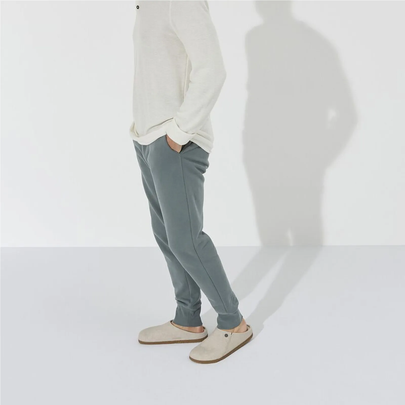 Birkenstock Zermatt Narrow Slipper (Women) - Ecru Wool/Natural Shearling