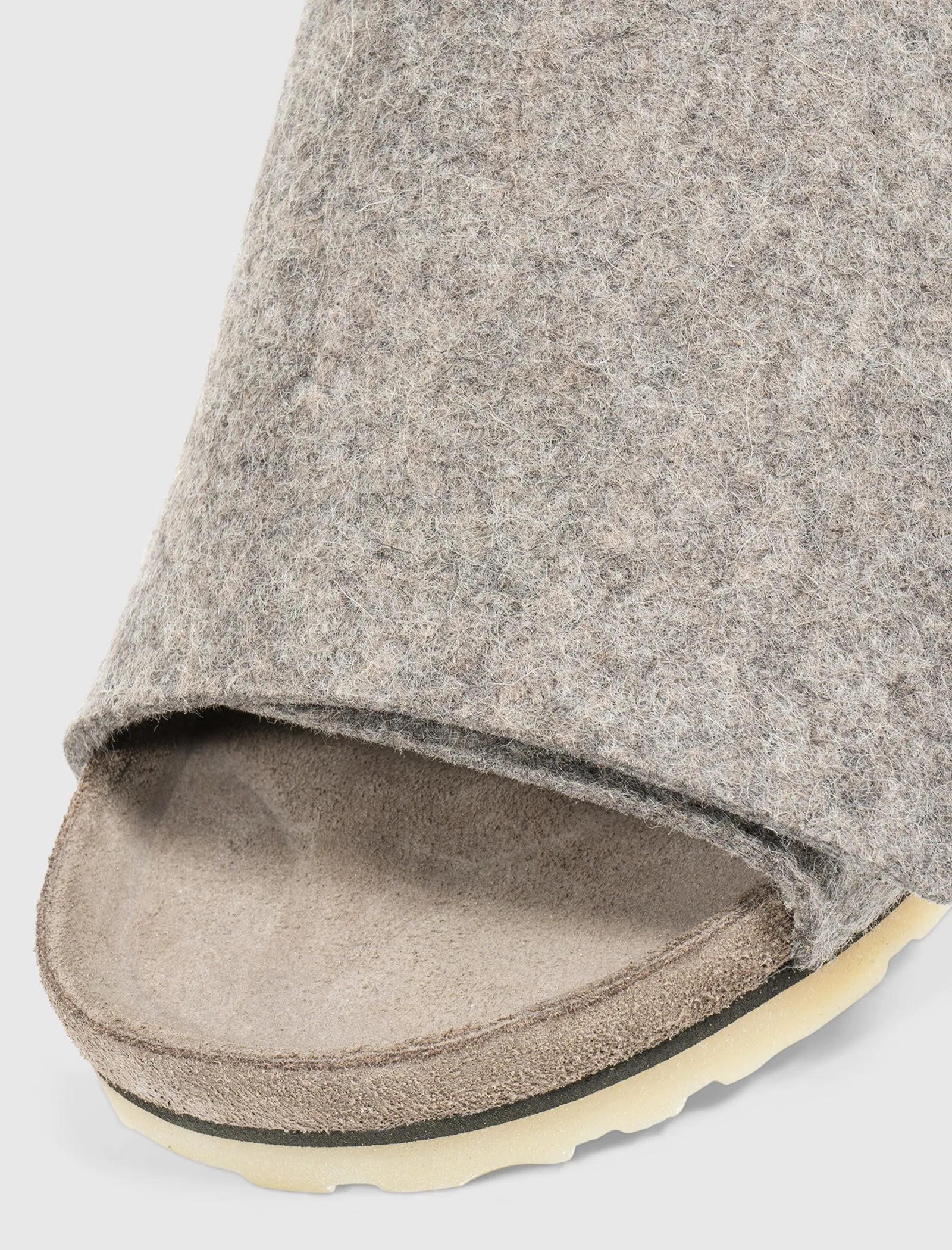 FEAR OF GOD X BIRKENSTOCK THE LOS FELIZ WOOL FELT "ASH MELANGE"