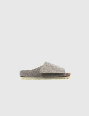 FEAR OF GOD X BIRKENSTOCK THE LOS FELIZ WOOL FELT "ASH MELANGE"