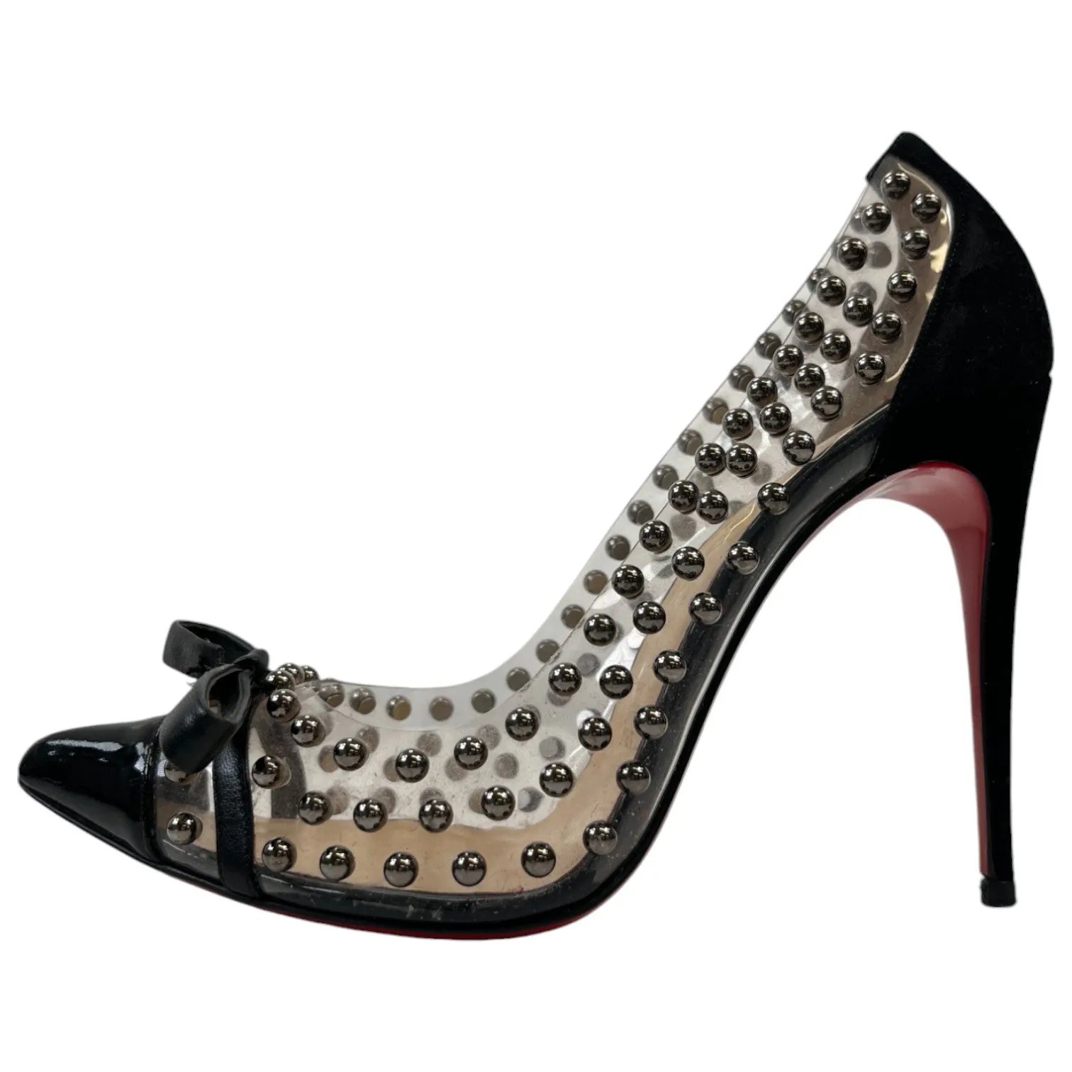 Women's Bille Et Boule Studded Heels Black Size EU 37 / UK 4