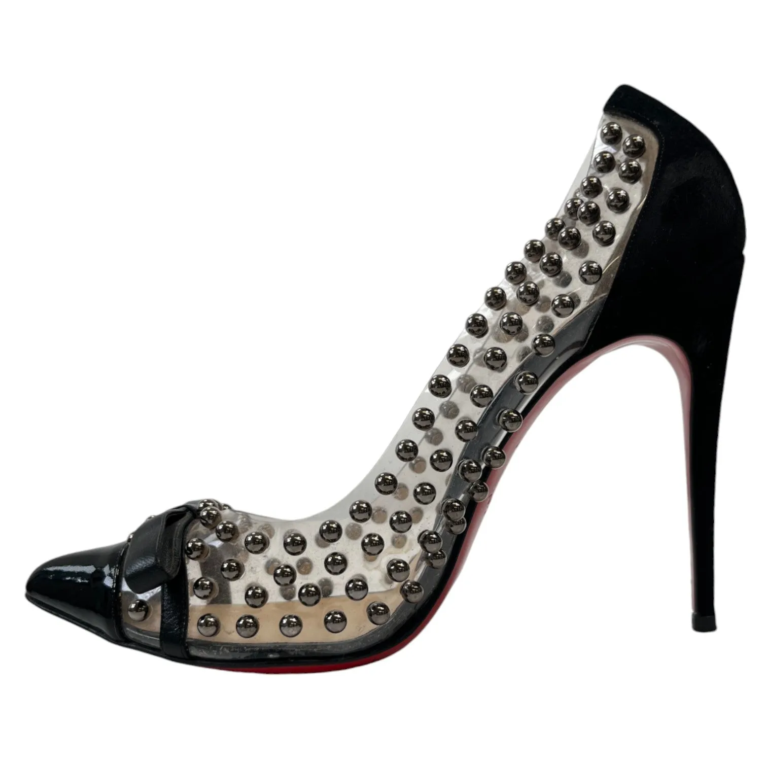 Women's Bille Et Boule Studded Heels Black Size EU 37 / UK 4