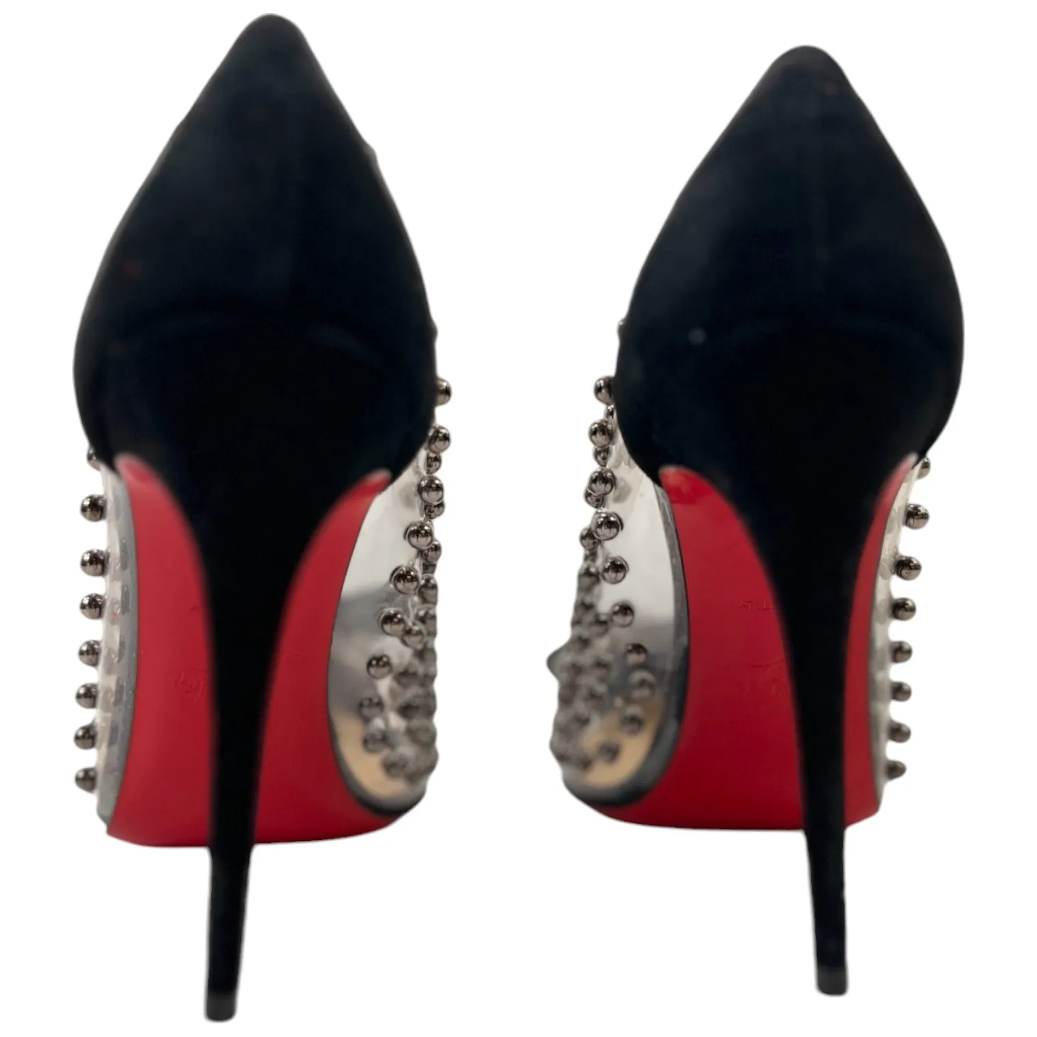 Women's Bille Et Boule Studded Heels Black Size EU 37 / UK 4