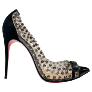 Women's Bille Et Boule Studded Heels Black Size EU 37 / UK 4
